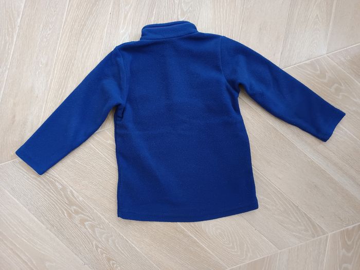 Pull polaire bleu Quechua 4 ans - photo numéro 3