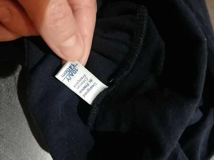 Tee-shirt manches longues avec col Okaïdi 10ans - photo numéro 4