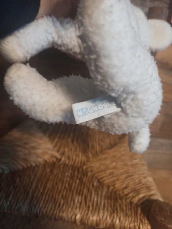 Peluche agneau vintage Nounours - photo numéro 5