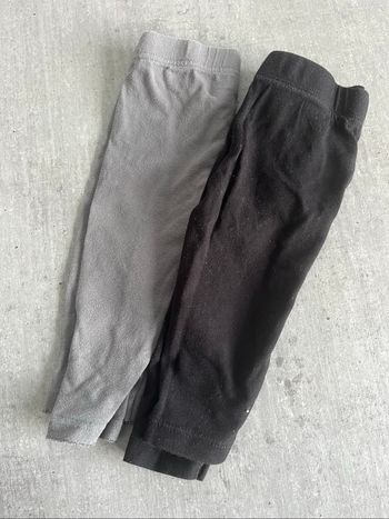 2 leggings 6 mois fille