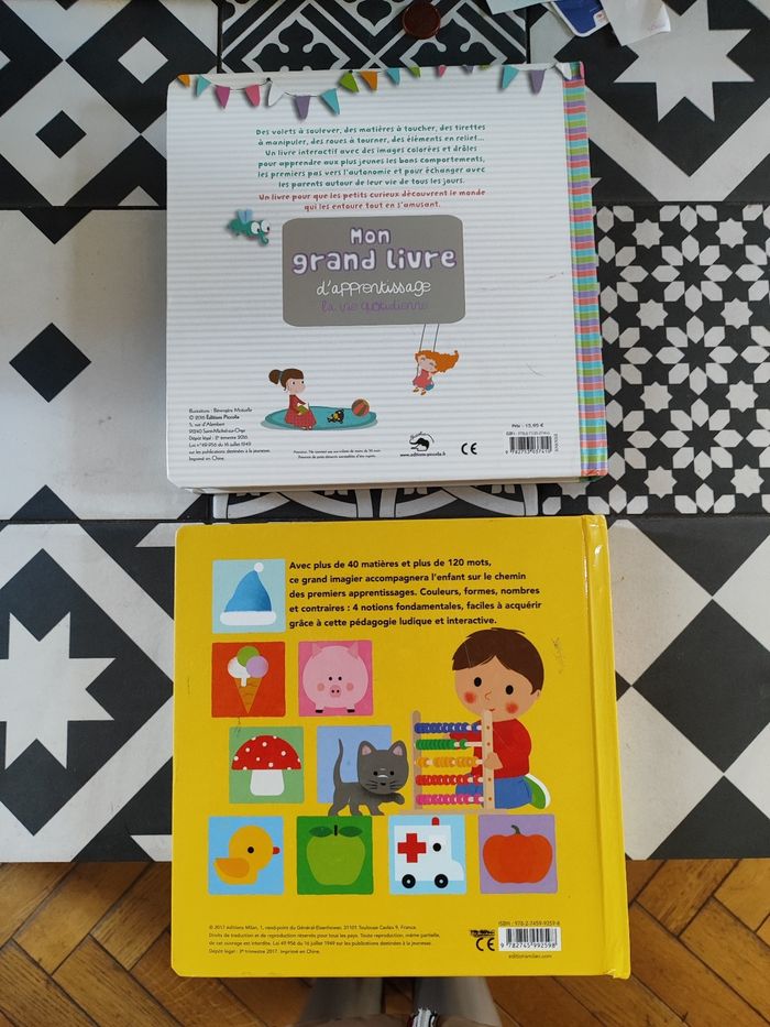 Lot de 2 beaux et grands imagiers - photo numéro 2