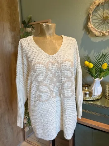 Très joli pull maille femme
