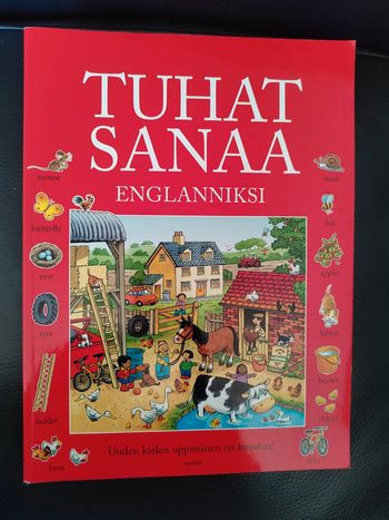Livre en finnois pour apprendre l'anglais