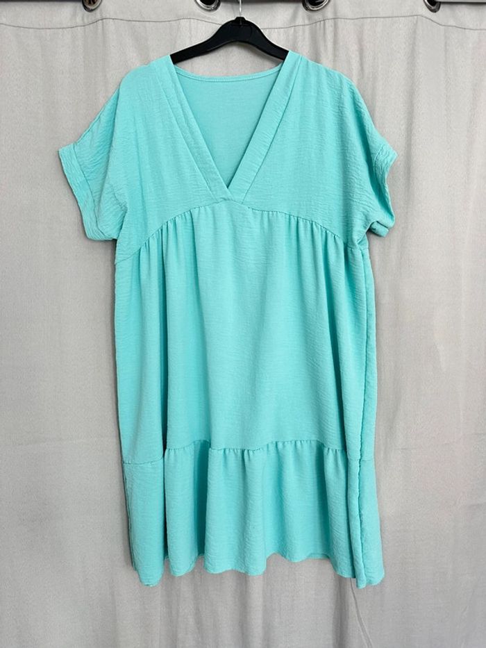 Robe turquoise - photo numéro 2