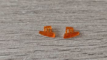 Lot x2 clignotants avant pièce détachée miniature Burago Bburago Ferrari F50 1995 1/18 1/18e 1/18ème