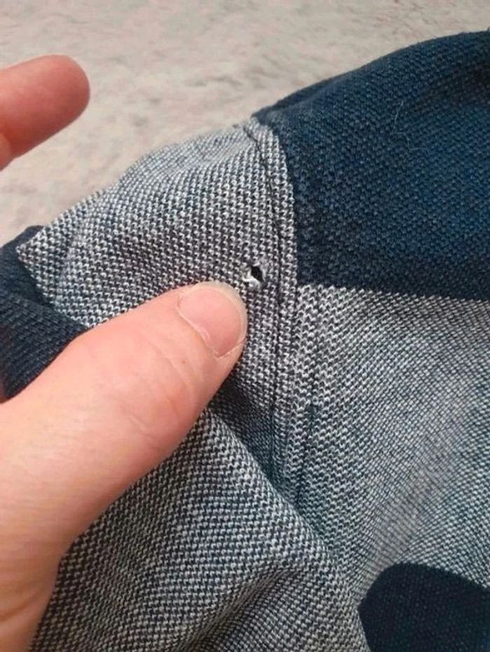 Gilet zippé à capuche rayé bleu marine Okaïdi 4 ans - photo numéro 6