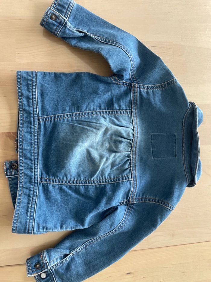 Jolie veste en jean fille 18mois kiabi - photo numéro 5