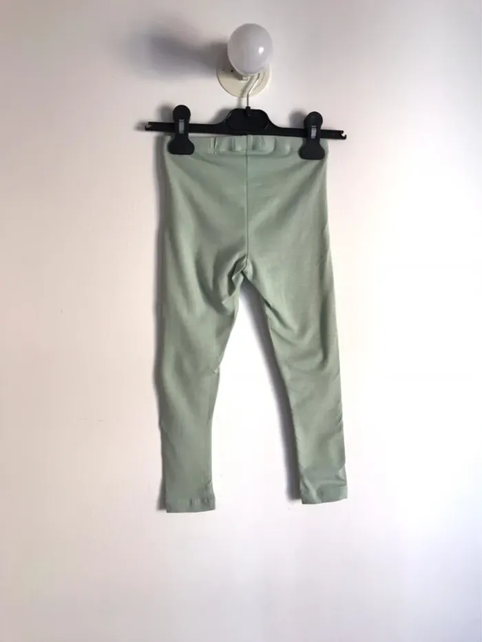 Legging 3/4 ans fille vert clair neuf - photo numéro 4