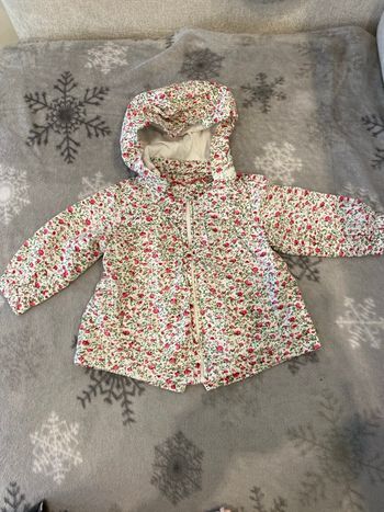 Veste  fleuris  Zara 