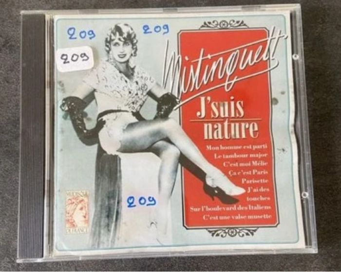 Album J’suis nature Mistinguett