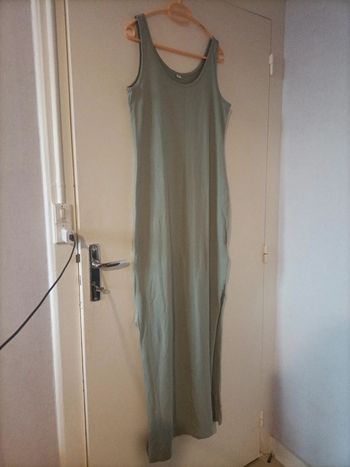 Robe longue verte