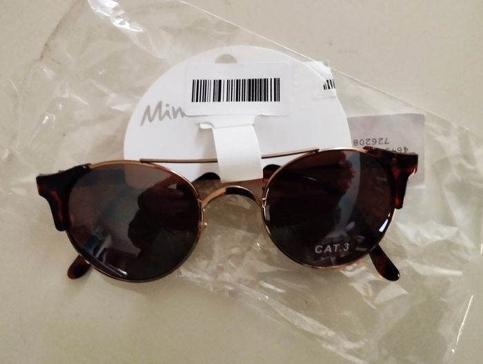 Lunettes de soleil rondes - Mim  - Neuves