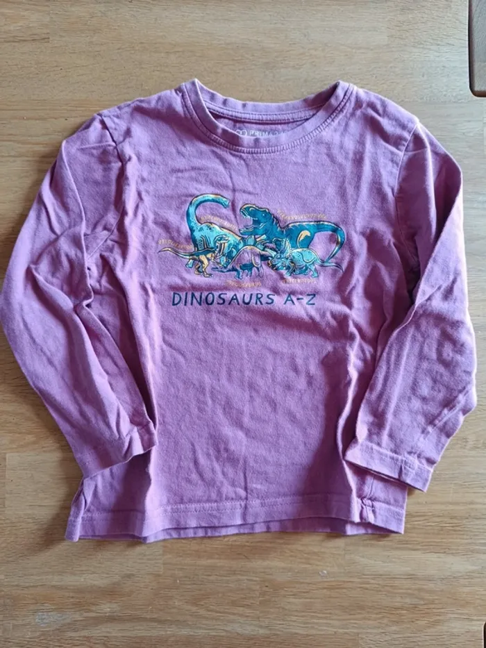 Teeshirt manches longues dino // Primark - photo numéro 2