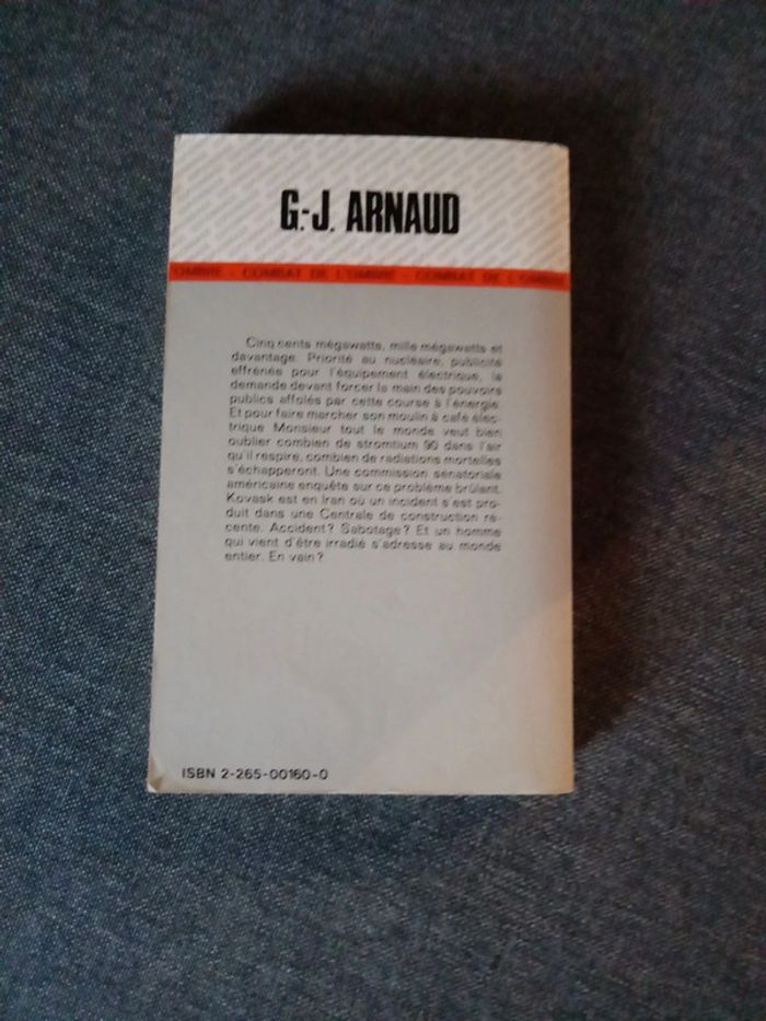 Lot de 2 romans G. J. Arnaud - photo numéro 3