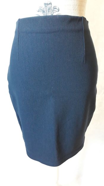Faby27800 Jupe femme "Camaieu", bleu marine, T 38