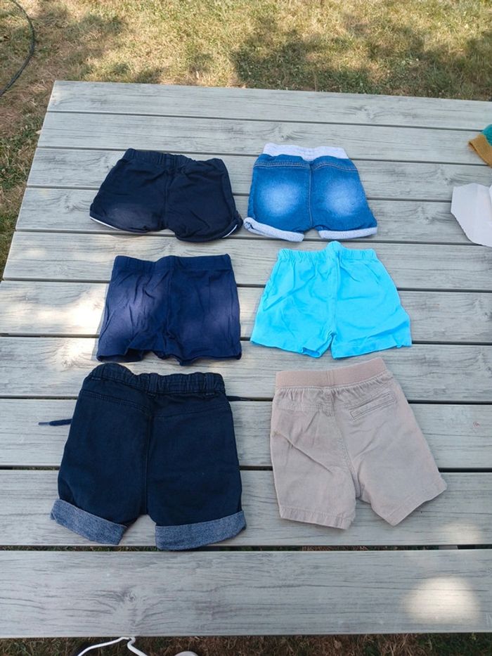 6 shorts bébé 3 mois - photo numéro 2