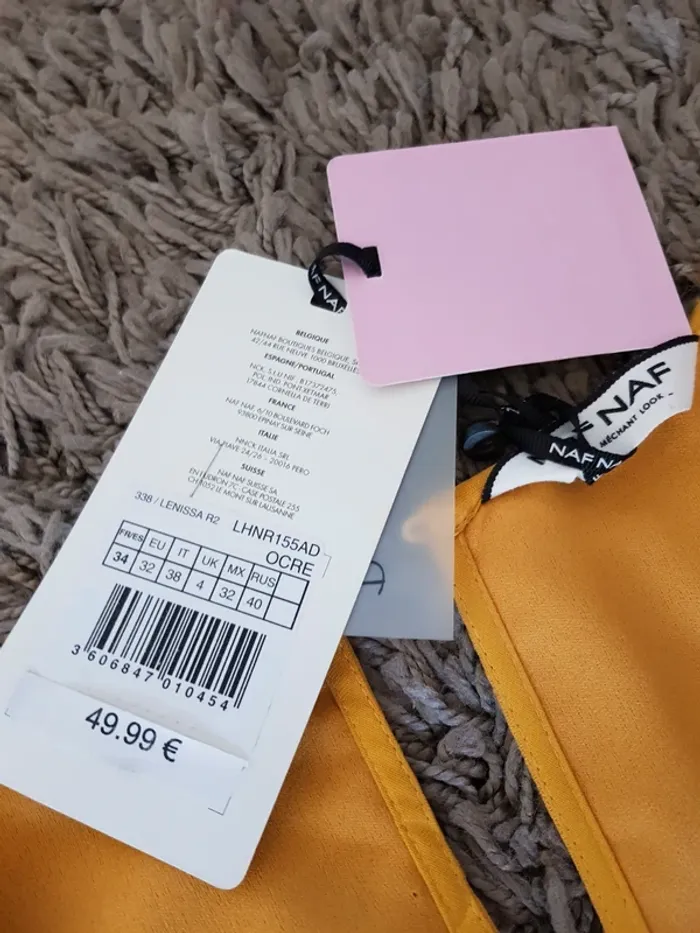 Robe Naf Naf 34 neuve - photo numéro 5
