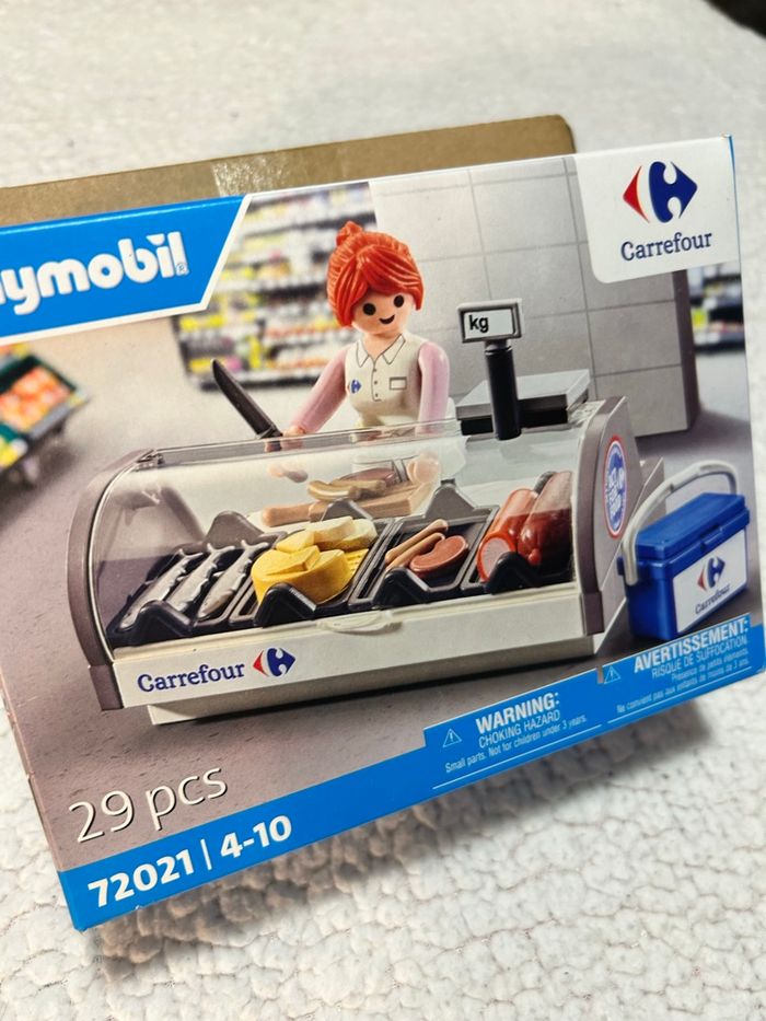 PLAYMOBIL vendeur CARREFOUR - photo numéro 2