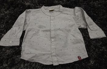 Chemise manches longues - 12 mois