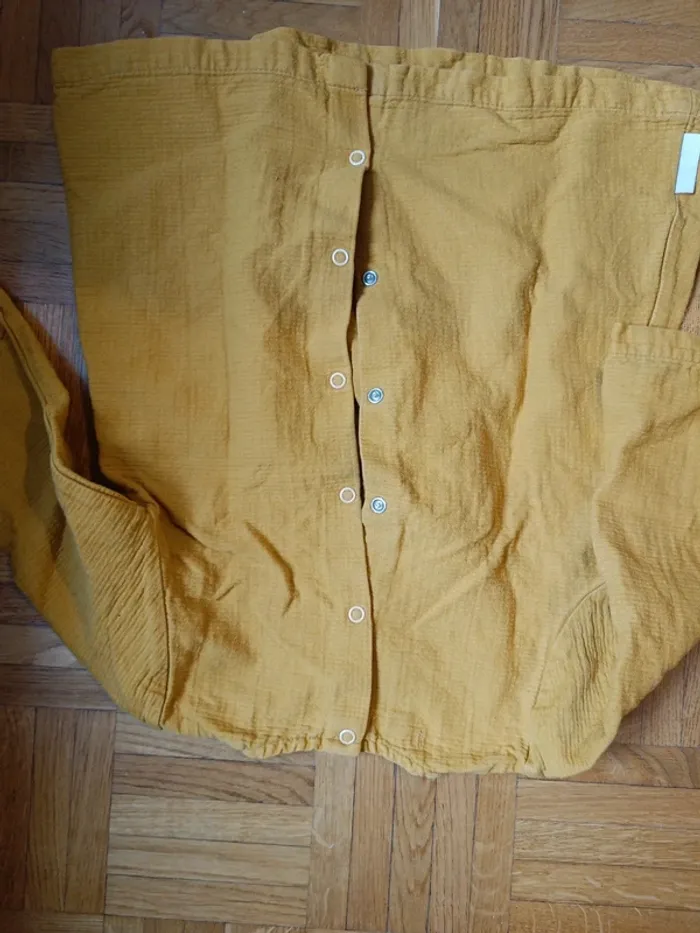 Robe Moulin Roty jaune moutarde 23mois - photo numéro 4