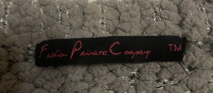 Pull »Fashion Private Company »gris et argenté - photo numéro 8