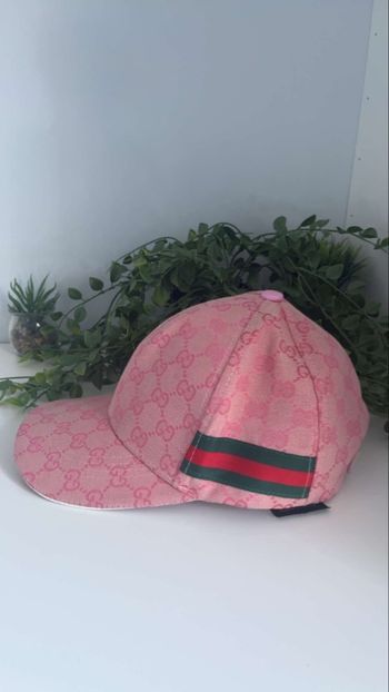 / Casquette Gucci / rose /