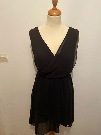Robe noire femme taille S de marque Etam