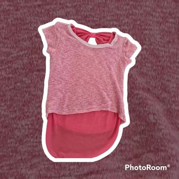 Tee shirt fille taille huit ans