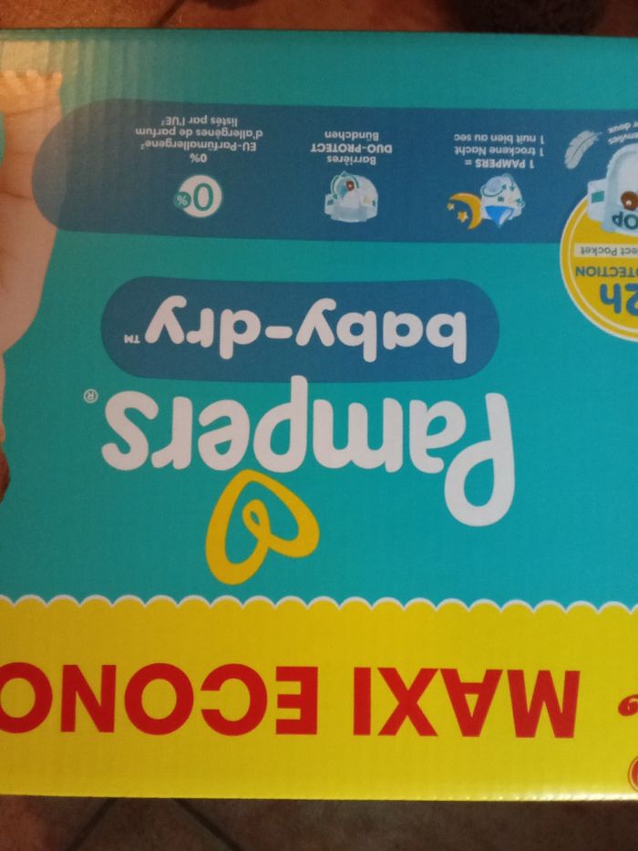 Paquet de couches Pampers T3. 6/10kg - photo numéro 4