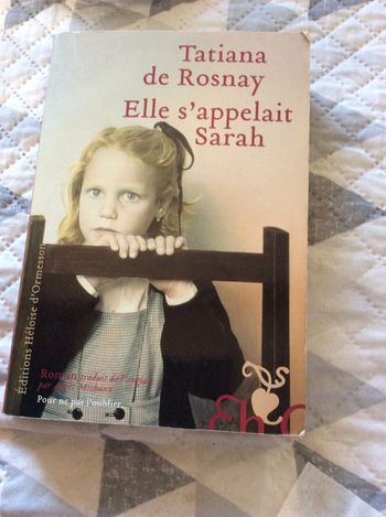#elle s’appelait Sarah Tatiana de Rosnay