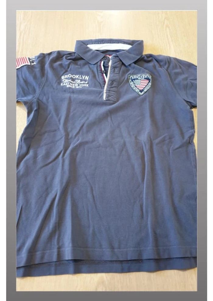 Polo homme Deeluxe 74 M gris