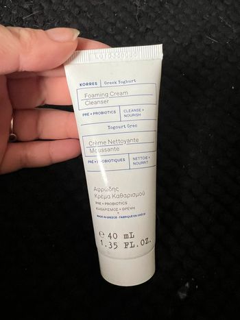 Crème nettoyante moussante korres blissim