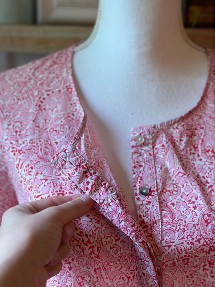 Blouse imprimé cachemire Cyrillus – Taille 40 - photo numéro 5