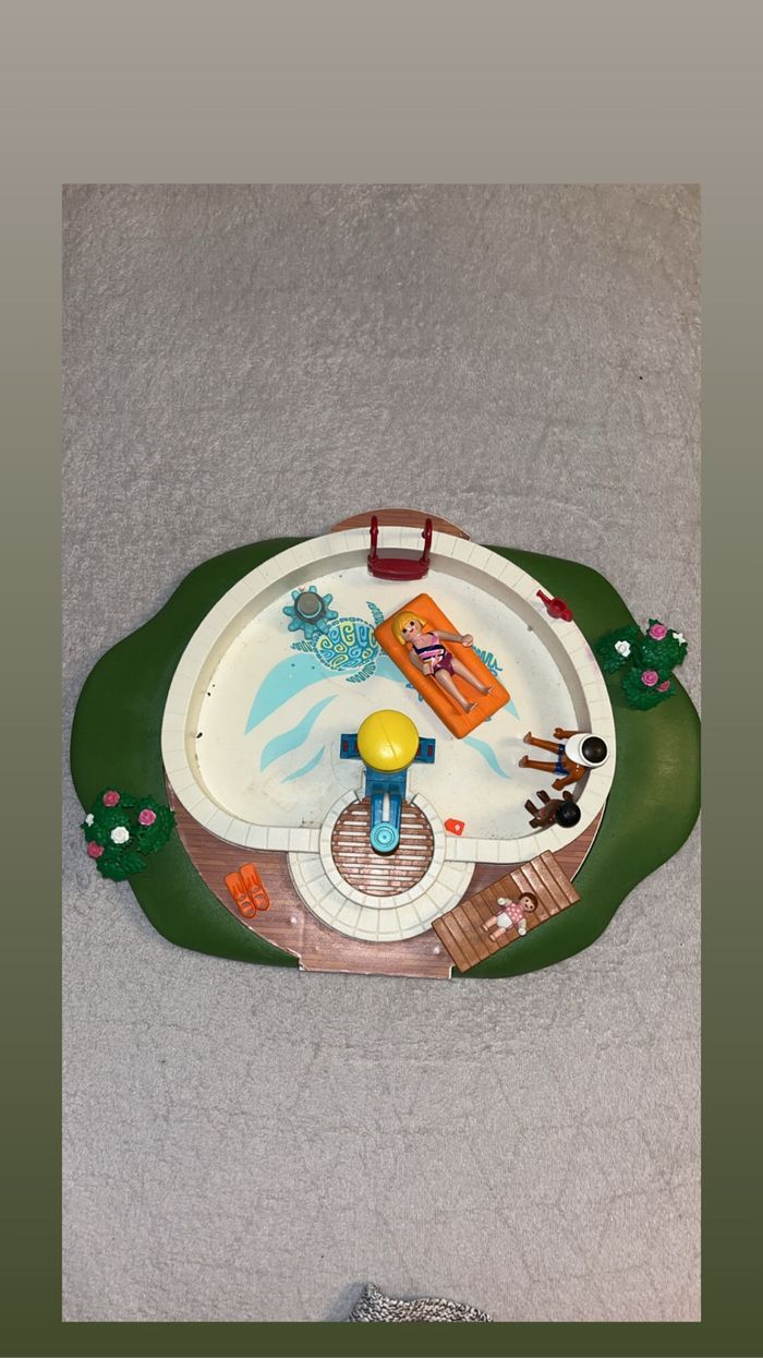 Piscine playmobile