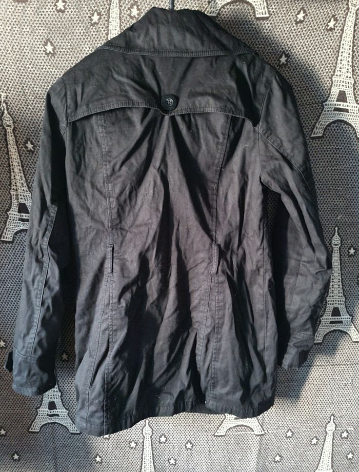 Manteau noir à boutons 14ans - photo numéro 2
