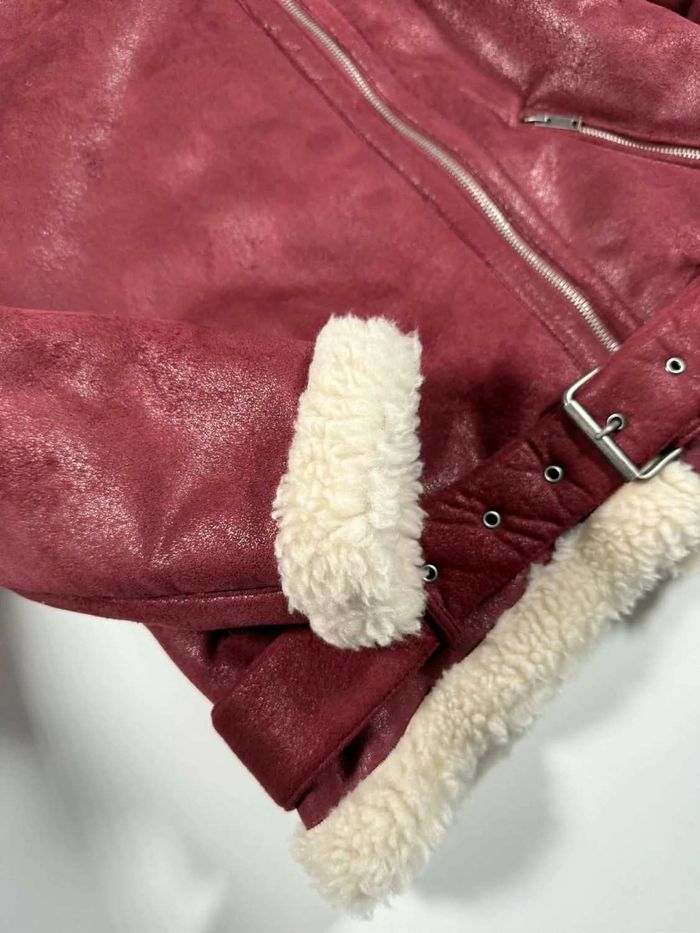 Sublime blouson aviateur en suédine Kaporal taille M Neuf avec étiquette - photo numéro 5