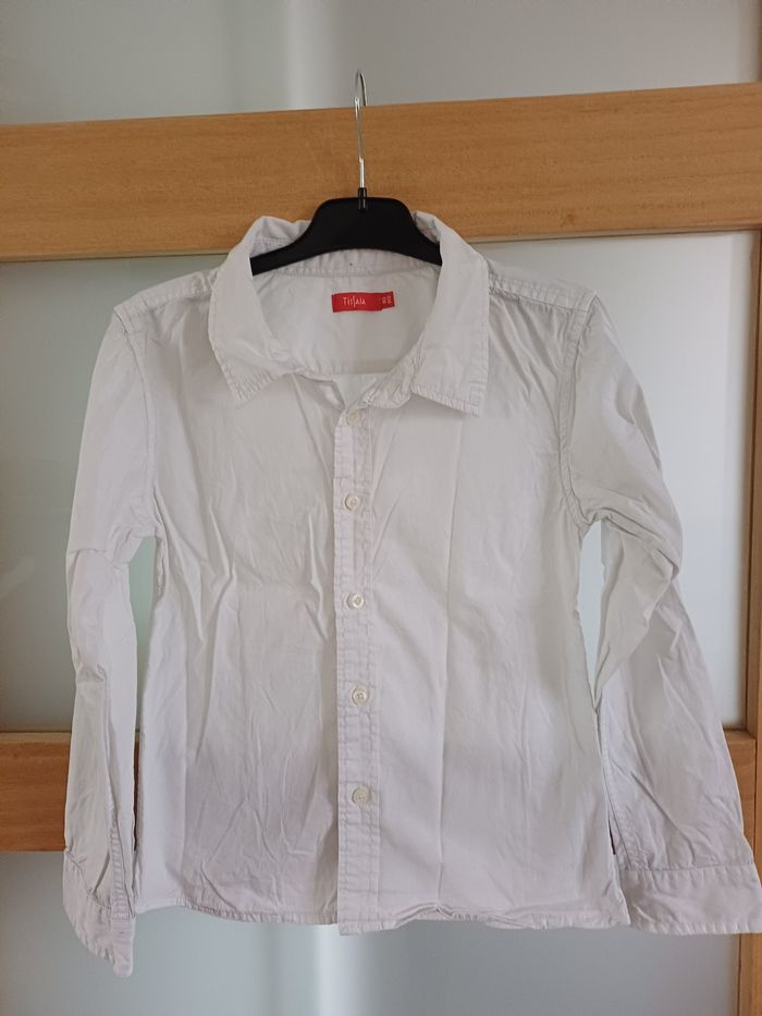 Chemise blanche uni
