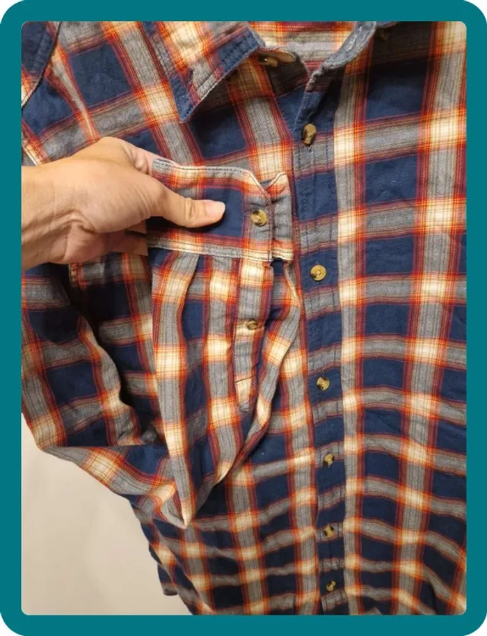 Chemise à carreaux homme - photo numéro 3