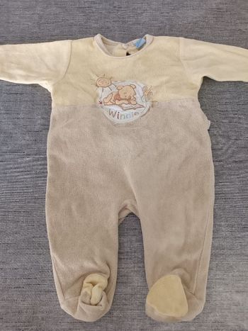 Pyjama Winnie l'ourson garçon 3 mois