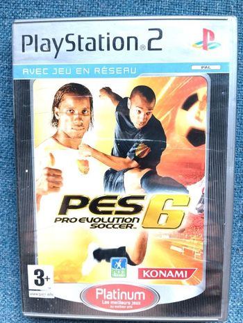 Jeu vidéo PS2 football Pro évolution soccer 6 PlayStation 2