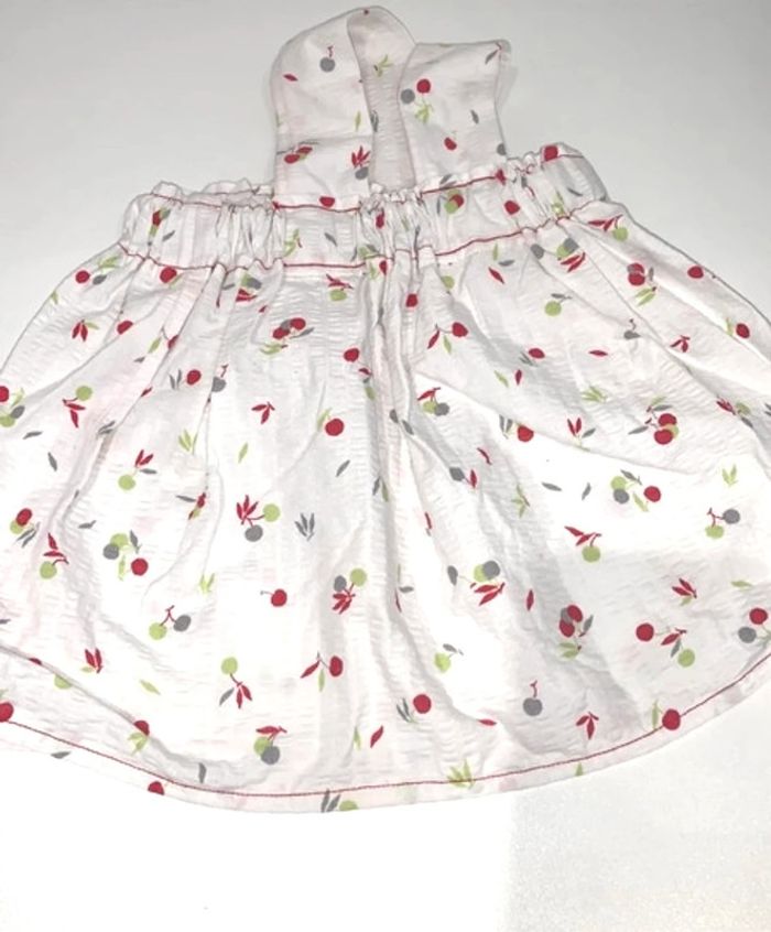Robe bloomer cerises Fait Main - photo numéro 2