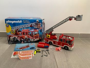 Playmobil camion de pompier