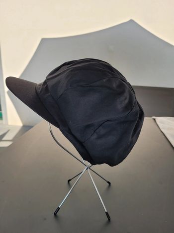 Casquette noire style gavroche neuve T.57