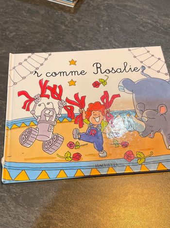 Livre jeunesse mes premiers pas vers la lecture r comme Rosalie
