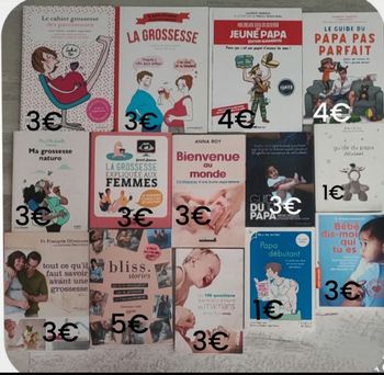 Livres maternité grossesse parentalité