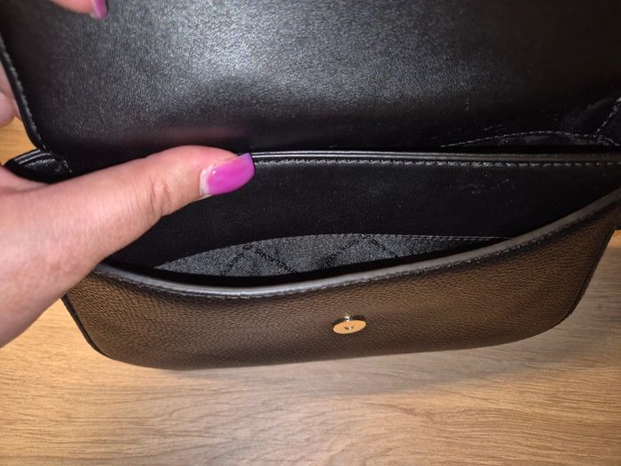 Sac bandoulière Michael Kors noir en cuir grainé - photo numéro 5