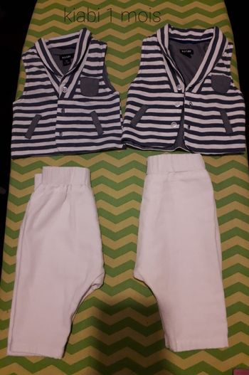 Lot 2 ensembles Kiabi