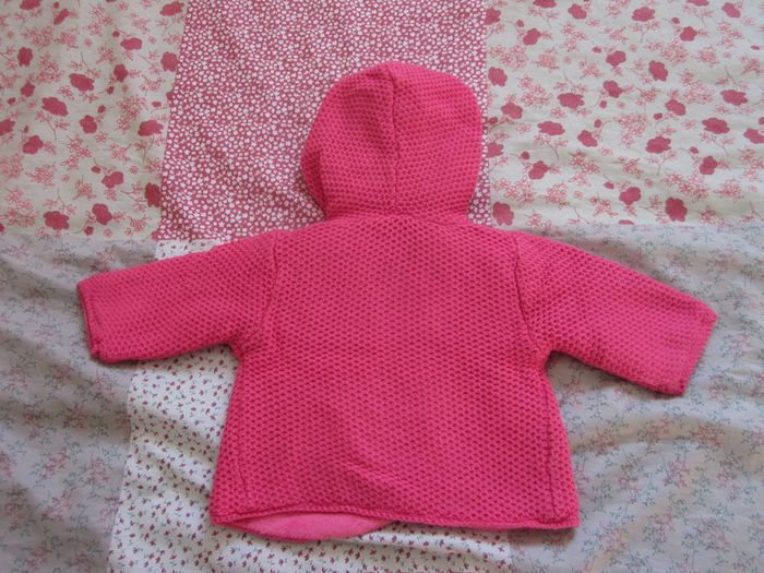 Veste chaude rose 3 mois - photo numéro 2