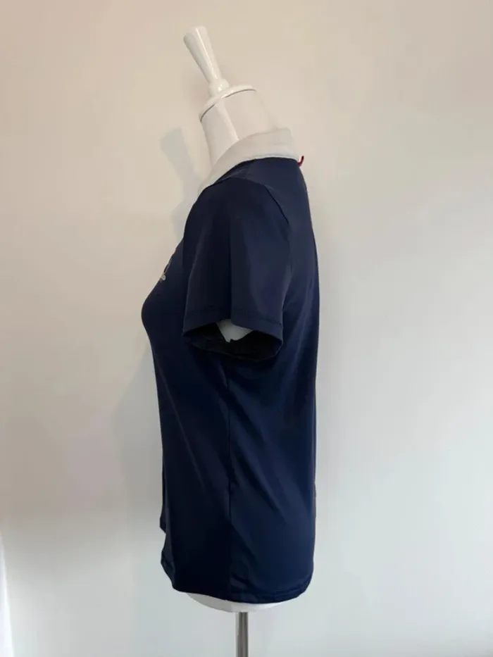Polo d'équitation femme Cavallo marine taille 40 parfait état - photo numéro 4