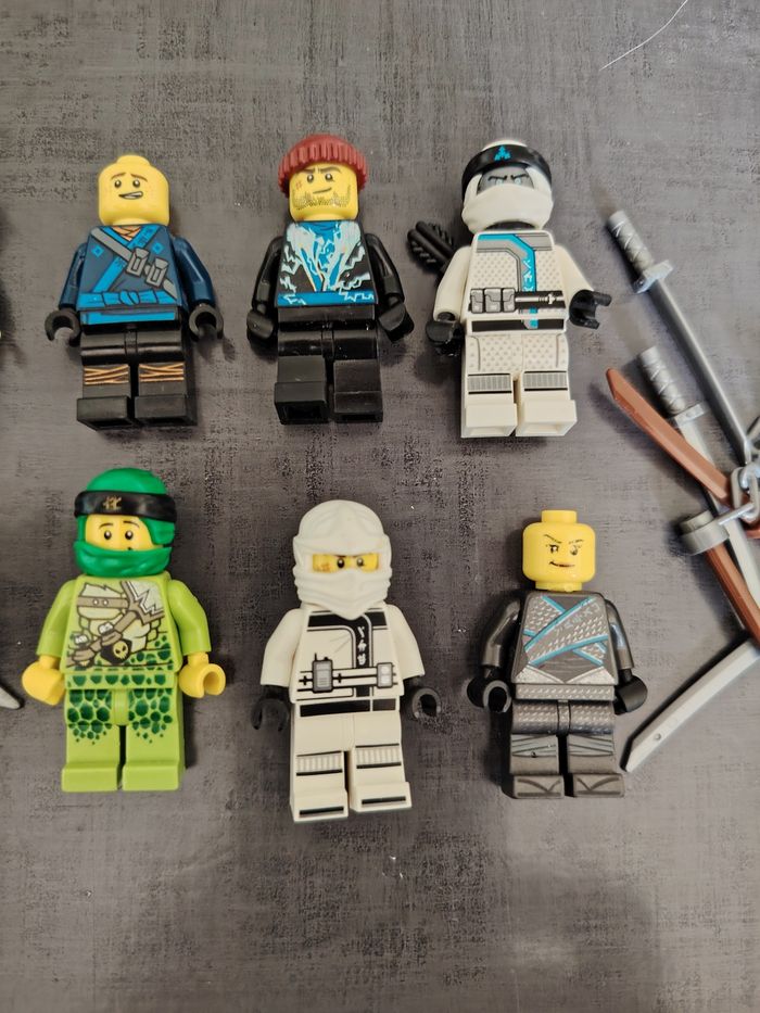 Lot minifigs lego Ninjago - photo numéro 2